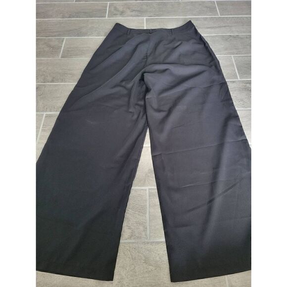 ‎Micas Wide Leg Suit Pants Black Size XL - Picture 11 of 11